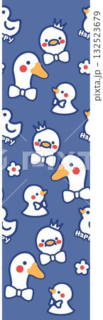 Abstract patterns and beautiful watercolor floral illustrations 132523679