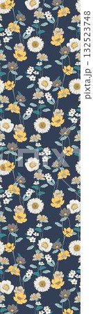 Abstract patterns and beautiful watercolor floral illustrations Abstract patterns and beautiful watercolor floral illustrations 132523748