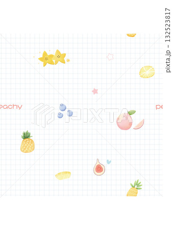 Abstract patterns and beautiful watercolor floral illustrations 132523817