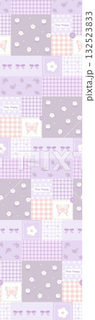Abstract patterns and beautiful watercolor floral illustrations Abstract patterns and beautiful watercolor floral illustrations 132523833