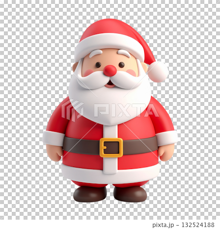 聖誕老人3D插圖 聖誕老人3D插圖 132524188