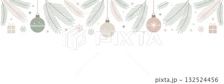 シンプルでお洒落なバナー背景デザイン シンプルでお洒落なバナー背景デザイン 132524456