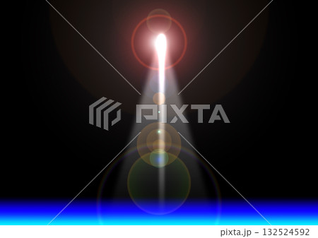 上昇する光・成層圏 132524592