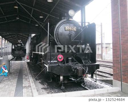 九州鉄道記念館の蒸気機関車「9600」 132524684