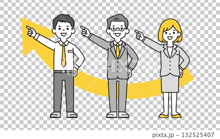 一組向量插圖,描繪了一位商務人士挑戰自我以實現目標的場景。 一組向量插圖,描繪了一位商務人士挑戰自我以實現目標的場景。 132525407