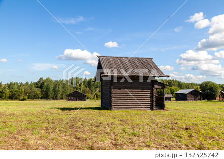 Old Wooden House in Rural Area 132525742