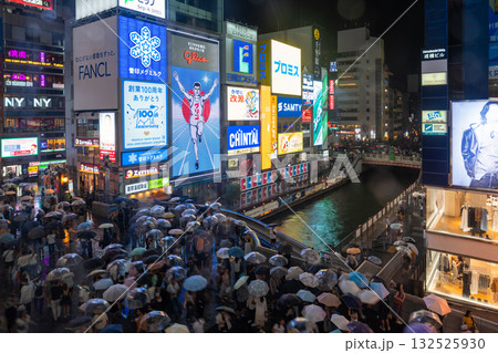 《大阪府》道頓堀・ミナミの繁華街 132525930