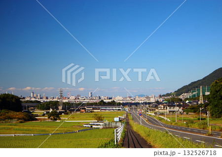 長野緑地から見た小倉市街地 132526718