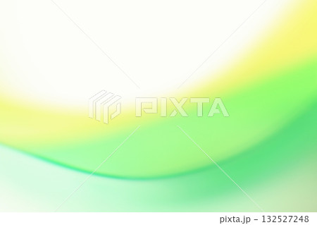 黄・緑色系　ゆるやかなライン背景　 132527248