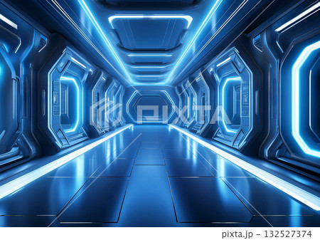 青い仮想空間 青い仮想空間 132527374