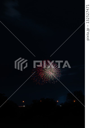 浜松市の中野町煙火大会の風景(静岡県) 浜松市の中野町煙火大会の風景(静岡県) 132527471