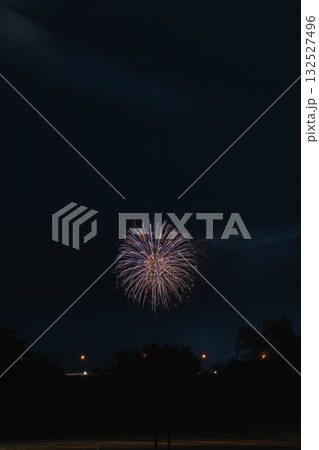 浜松市の中野町煙火大会の風景(静岡県) 132527496