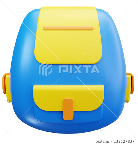 Yellow Student Backpack Yellow Student Backpack 132527837