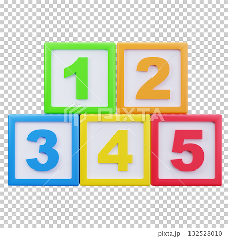 Colorful Number Blocks 132528010
