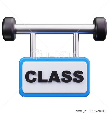 Classroom Direction Sign 132528017