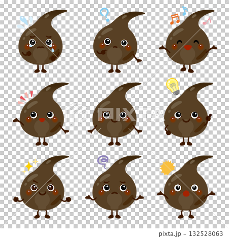 髮根角色插入畫面部表情集 132528063