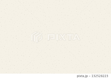 Korean paper seamless pattern. Old white rice paper. Vintage kraft newspaper background. Distress grain abstract texture. Light beige rustic background. Vector illustration 132528223