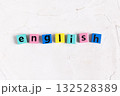 English（英語）の英字 132528389