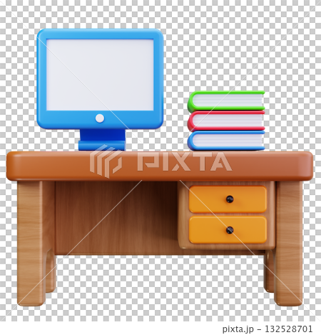 Modern Office Desk 132528701