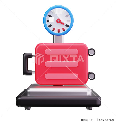 Airport Luggage Scale Airport Luggage Scale 132528706