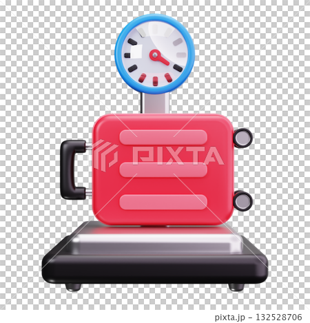 Airport Luggage Scale Airport Luggage Scale 132528706