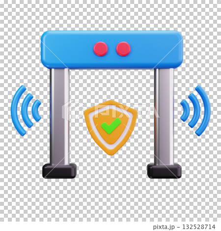 Airport Security Gate Airport Security Gate 132528714