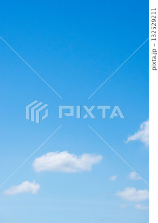 夏の空 青空と雲280 夏の空 青空と雲280 132529211