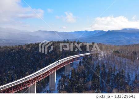 冬　三国峠　松見大橋 132529643