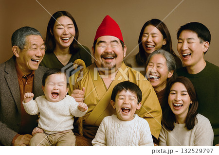 笑う門には福来る 笑う門には福来る 132529797