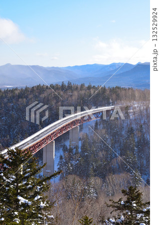 冬　三国峠　松見大橋 132529924