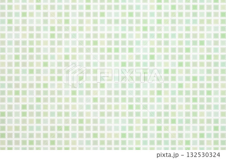 パステルグリーンの幾何学模様_和紙テクスチャの和モダン背景素材 132530324