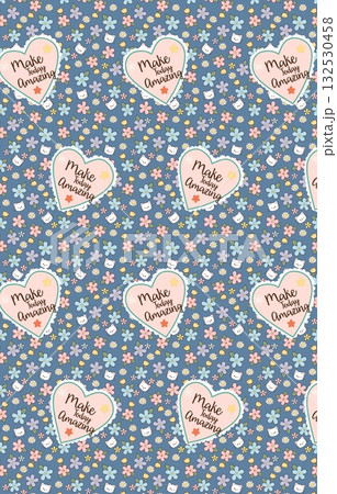 Abstract patterns and beautiful watercolor floral illustrations Abstract patterns and beautiful watercolor floral illustrations 132530458