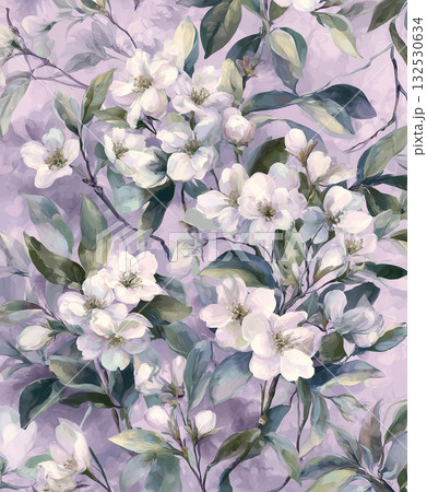 Abstract patterns and beautiful watercolor floral illustrations Abstract patterns and beautiful watercolor floral illustrations 132530634