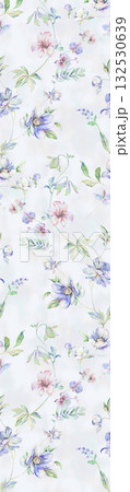 Abstract patterns and beautiful watercolor floral illustrations Abstract patterns and beautiful watercolor floral illustrations 132530639