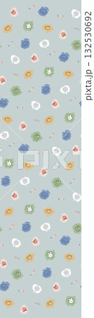 Abstract patterns and beautiful watercolor floral illustrations Abstract patterns and beautiful watercolor floral illustrations 132530692