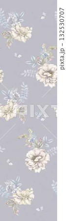 Abstract patterns and beautiful watercolor floral illustrations Abstract patterns and beautiful watercolor floral illustrations 132530707