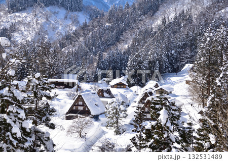 冬 五箇山 相倉合掌集落 冬 五箇山 相倉合掌集落 132531489
