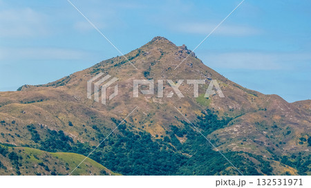 Scenic Lin Fa Shan Mountain View In Hong Kong Oct 25 2025 132531971