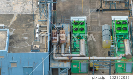 Oct 26 2025 Industrial Plant With Complex Piping, Tanks, And Machinery Oct 26 2025 Industrial Plant With Complex Piping, Tanks, And Machinery 132532035