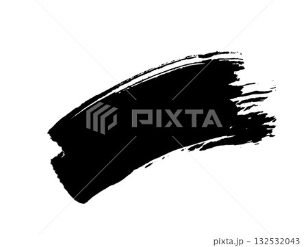 かすれのある筆あと かすれのある筆あと 132532043