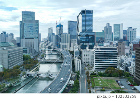 変わりゆく大阪・中之島のビル・建物群 2025年10月撮影 変わりゆく大阪・中之島のビル・建物群 2025年10月撮影 132532259