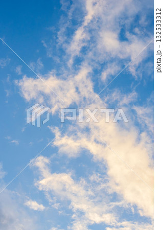 夏の空 夕暮れの時の空と雲38 夏の空 夕暮れの時の空と雲38 132533312