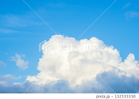 夏の空 夕方の青空と積雲20 夏の空 夕方の青空と積雲20 132533330