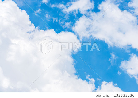 夏の空　夏山から見る青空と雲12 132533336