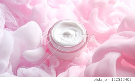pink cream bottle pink cream bottle 132533405