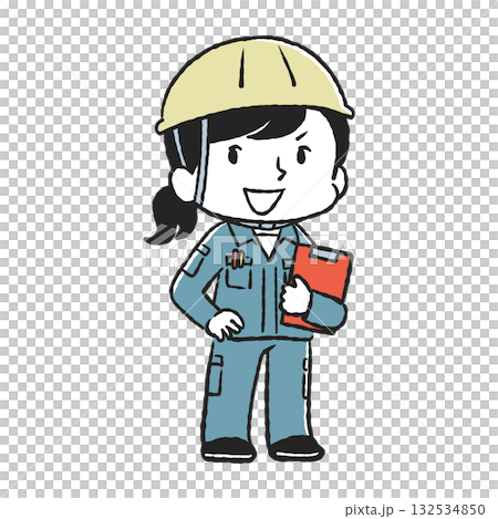 Woman working in a factory Woman working in a factory 132534850