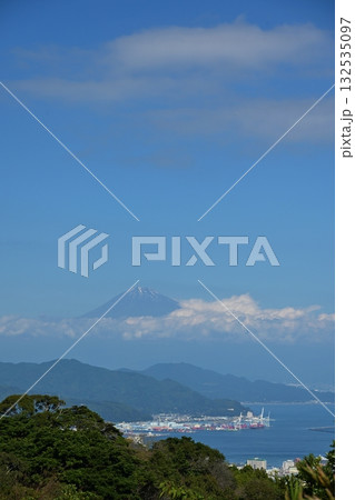 日本平からの富士山 静岡 日本平からの富士山 静岡 132535097