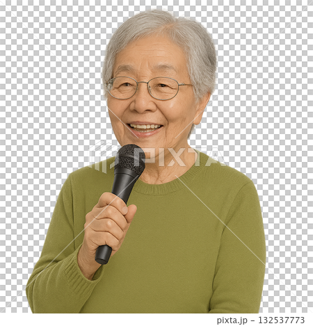 老婦人唱卡拉OK 老婦人唱卡拉OK 132537773