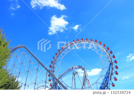 東京都文京区、東京ドームシティアトラクションズの風景 132539724