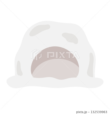 かまくら　イラスト 132539963